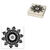Viktorianischer Schneefall # 2 Gummistempel (Stempel)