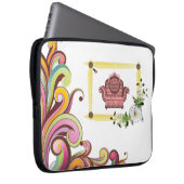 Viktorianischer Sieb für Ipad Laptopschutzhülle (Vorne Rechts)