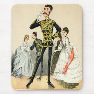 Viktorianischer Soldat der 10. königlichen Hussar Mousepad