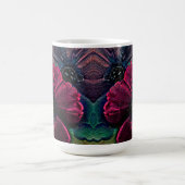 Viktorianischer Splendor: Exquisite Blumenmuster Kaffeetasse (Mittel)