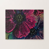 Viktorianischer Splendor: Exquisite Blumenmuster Puzzle (Horizontal)