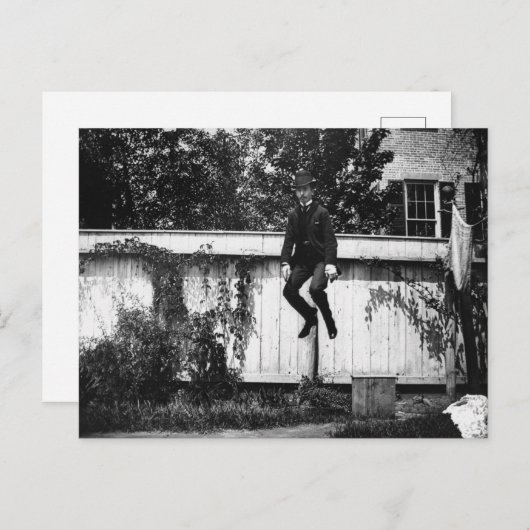 Viktorianischer Springmann Postkarte (Vorne/Hinten)