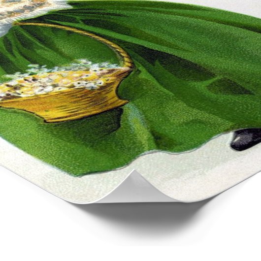 Viktorianischer St. Patrick's Day Poster (Ecke)