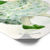 Viktorianischer St. Patrick's Day Poster (Ecke)