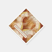 Viktorianischer Steampunk-Heißluftballon Vatertag Serviette (Ecke)