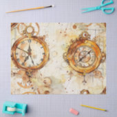 Viktorianischer Steampunk Seidenpapier (Basteln)