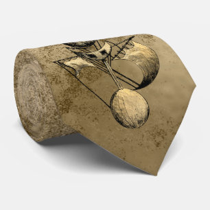 Viktorianischer Steampunk-Stil im Industrie-Look Krawatte