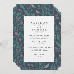 Viktorianischer Steampunk Vintag Bird bei Garden W Einladung