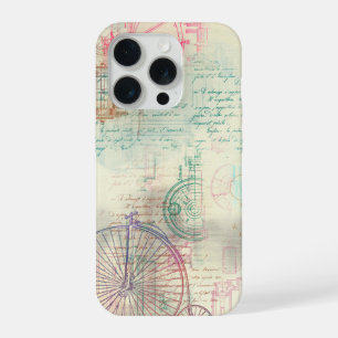 Viktorianischer Steampunk Wasserfarbe Grunge Pas iPhone 15 Pro Hülle