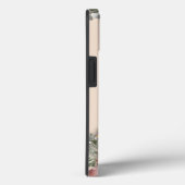 Viktorianischer Stil Creme & Rosa Blumenprint auf Case-Mate iPhone Hülle (Rückseite / Rechts)