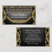 Viktorianischer Stylist 3,5" x 2,0" Visitenkarte (Vorne/Hinten)