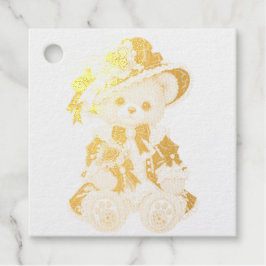 Viktorianischer Teddybär Geschenkanhänger