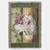 Viktorianischer Tee Decke (Vorderseite Vertikal)