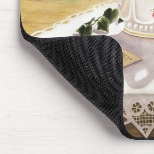 "Viktorianischer Tee" ~ Mausunterlage Mousepad (Ecke)