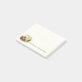 Viktorianischer Tee und Rosen Post-it Klebezettel (angewinkelt)