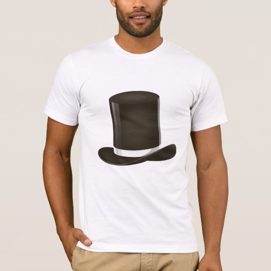 Viktorianischer Top-Hat T-Shirt (Vorderseite)