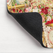 Viktorianischer Valentins-Mauspad-Collage Mousepad (Ecke)