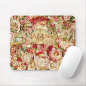 Viktorianischer Valentins-Mauspad-Collage Mousepad (Mit Mouse)