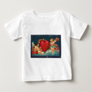 Viktorianischer Valentinsgruß an meinen Valentinsg Baby T-shirt