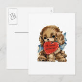 Viktorianischer Valentinstag Postkarte (Vorne/Hinten)