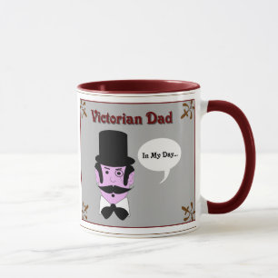 Viktorianischer Vater "an meinem Tag" Tasse