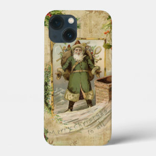 Viktorianischer Vater Weihnachten Flora Ephemera  Case-Mate iPhone Hülle
