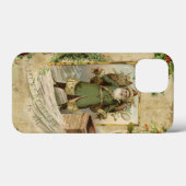 Viktorianischer Vater Weihnachten Flora Ephemera Case-Mate iPhone Hülle (Rückseite (Horizontal))
