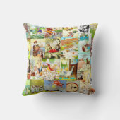 Viktorianischer Vintager das Kissen (Rückseite)