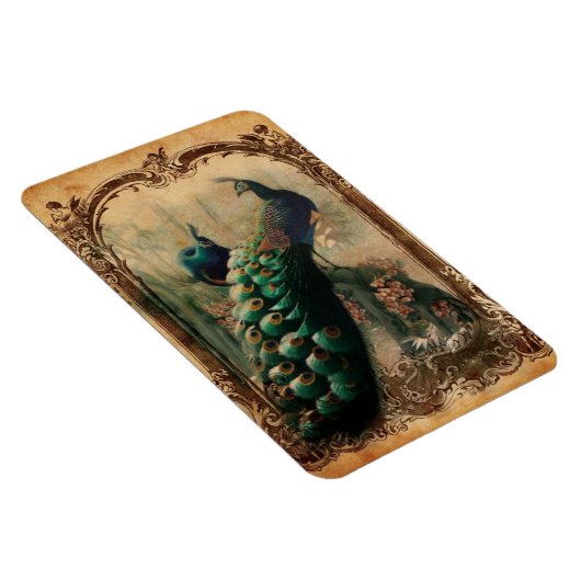 viktorianischer, Vintager Pfau Magnet (Rechte Seite)