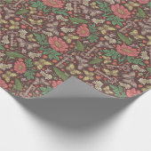 Viktorianischer Vintager Schmetterling Geschenkpapier (Ecke)