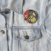 Viktorianischer Vogelknopf Button (Beispiel)