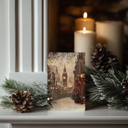 Viktorianischer Weihnachts-Klassiker im Londoner W Karte
