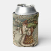 Viktorianischer Weihnachtsbaum Dosenkühler (Kanne Vorderseite)