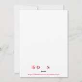 Viktorianischer Weihnachtsfeiertag Elf Kind Feiertagskarte (Rückseite)