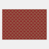 Viktorianischer Weihnachtsfeiertag Geschenkpapier Set (Vorderseite 2)