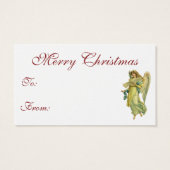 Viktorianischer Weihnachtsgel, Gloria in Excelsis (Rückseite)