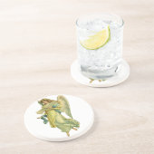 Viktorianischer Weihnachtsgel, Gloria in Excelsis  Getränkeuntersetzer (Seite)