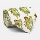 Viktorianischer Weihnachtsgel, Gloria in Excelsis  Krawatte (Gerollt)