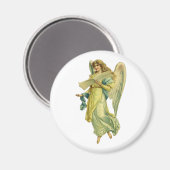 Viktorianischer Weihnachtsgel, Gloria in Excelsis  Magnet (Vorderseite/Rückseite)