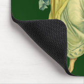 Viktorianischer Weihnachtsgel, Gloria in Excelsis  Mousepad (Ecke)