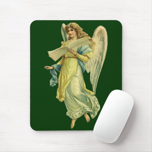 Viktorianischer Weihnachtsgel, Gloria in Excelsis  Mousepad (Mit Mouse)
