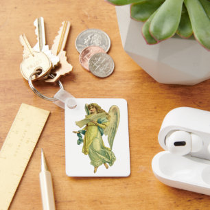 Viktorianischer Weihnachtsgel, Gloria in Excelsis  Schlüsselanhänger