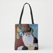 Viktorianischer Weihnachtsmann Tasche (Vorderseite)