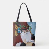 Viktorianischer Weihnachtsmann Tasche (Rückseite)
