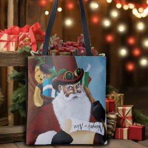 Viktorianischer Weihnachtsmann Tasche