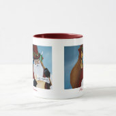 Viktorianischer Weihnachtsmann Tasse (Zentrum)