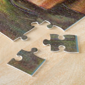 Viktorianischer Weihnachtsmann und Kinder frohe We Puzzle (Seite)