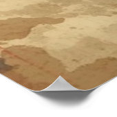 Viktorianischer Weihnachtsmann Wohngestaltung Poster (Ecke)