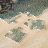 Viktorianischer Weihnachtsmann wünscht Ihnen ein f Puzzle (Seite)