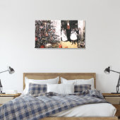 Viktorianischer Weihnachtsmorgen Leinwanddruck (Insitu (Schlafzimmer))